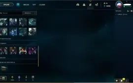 Vendo conta de lol lvl 62 e duas Skins vitoriosas