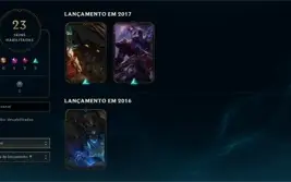 Vendo conta de lol lvl 62 e duas Skins vitoriosas