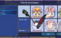 Otpokemon - Conta Lvl 187 com diversos itens no mundo Green