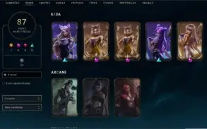 Vendo Conta antiga LOL 87 skins, 65 essencia mitica, 43 sk