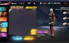 Vendo conta free fire gemada barato