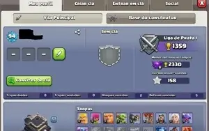 CONTA CLASH OF CLANS CV9
