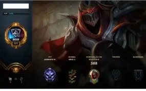 Conta League Of Legends Bem completa