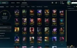 conta lol mmr platina 2 34 champ 11 skins