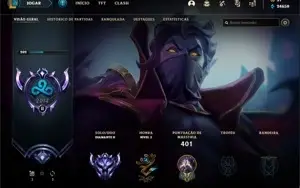 CONTA DIAMANTE 3 - 142 SKINS - TODOS OS CAMPEÕES