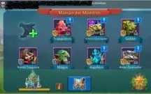 Lords Mobile Conta 325m - T4 - Boa e barata pra sair logo !!