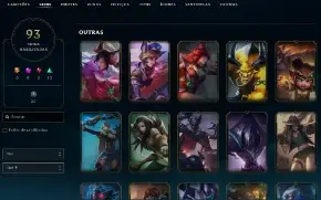 Conta Com Ward Rara Da Riot Main Draven