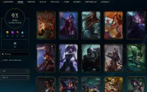 Conta Com Ward Rara Da Riot Main Draven
