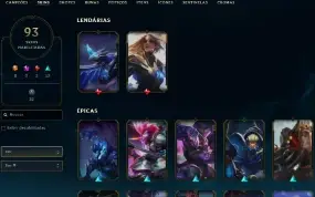 Conta Com Ward Rara Da Riot Main Draven