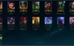 conta ouro 2 43 campeões 10 skins