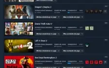 Conta Steam C/ Vários Jogos, 9 Anos de Serviços, Insígnia
