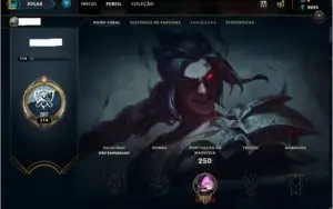 VENDO CONTA LOL, LVL 114, SEASON 2017