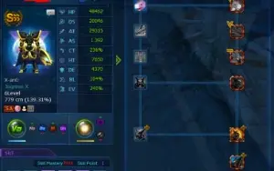 Conta NADMO (Server Omegamon) ENDGAME