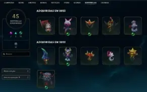 Conta League Of Legends Diamante 1 313 Skins
