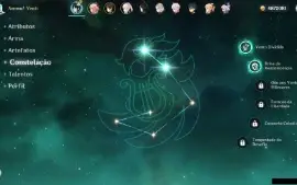 Conta Genshin - AR 57/18x5★/ 7 Armas 5★ - Main Venti C2