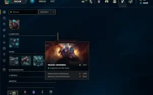 Conta diamante 3 com 40 Champs e 8 Skins