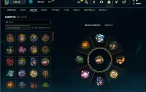 Conta diamante 3 com 40 Champs e 8 Skins