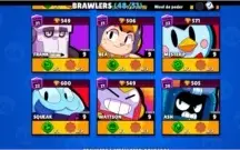 Conta Brawlstars 48/51 - 28k de troféus - Diversas Skins