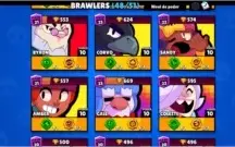 Conta Brawlstars 48/51 - 28k de troféus - Diversas Skins