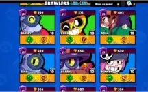 Conta Brawlstars 48/51 - 28k de troféus - Diversas Skins