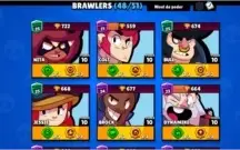 Conta Brawlstars 48/51 - 28k de troféus - Diversas Skins