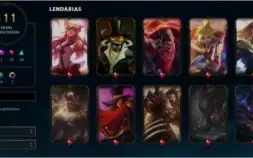 Conta League of Legends 111 skins ouro 4