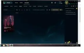 CONTA LEAGUE OF LEGENDS PRATA COM 9 PAGINAS DE RUNA 56 SKIN
