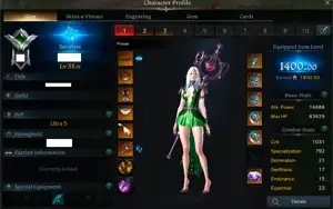 Conta Lost Ark - Main Sorceress 1400