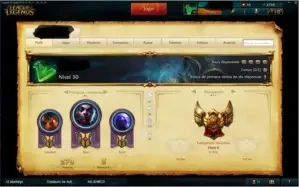 Conta league of legends Borda de ouro e muitas skins