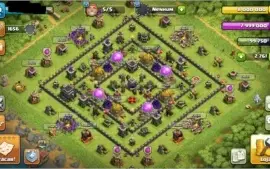 Conta clash of clans cv9