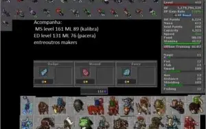 Char knight level 404 tibia