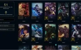 Conta League of Legends Lol Smurf Com Varias Skin