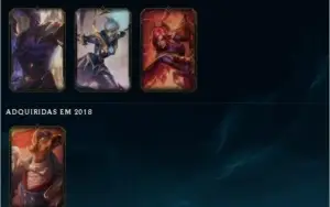 Conta lol ouro 2
