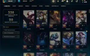Conta diamante 2 com 150 Champs e 92 Skins