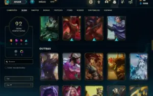 Conta diamante 2 com 150 Champs e 92 Skins