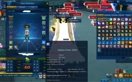 conta gdmo aox perfect servidor omegamon