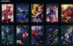 Conta league of legends nível 418