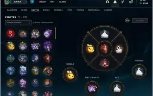 Conta Lol,Diamante 3 solo/diamante4 flex,147 campeões,94skin