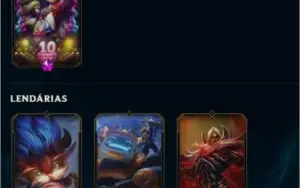 CONTA LOL 53 SKINS UNRANKED