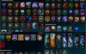 CONTA LOL 53 SKINS UNRANKED