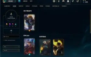 Conta smurf Gold 3 mmr otimo e subindo