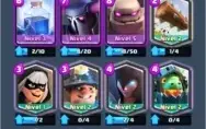 Conta Clash Royale arena 11 com quase todas as lendarias