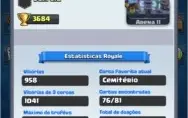 Conta Clash Royale arena 11 com quase todas as lendarias