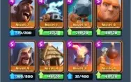 Conta Clash Royale arena 11 com quase todas as lendarias