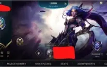 Conta WildRift Diamante 4, Midlane com skin da Diana e +