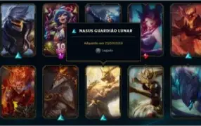 CONTA LOL - Platina III - 117 skins