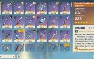Conta Alhaitam+Venti+Klee+Jean+Mona+Tignari+arma 5 estrelas