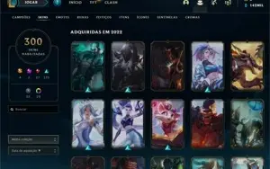 CONTA LOL DIAMANTE4 - 300 SKINS (riven campeonato) -sem md10