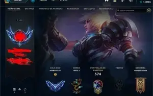 CONTA LOL DIAMANTE4 - 300 SKINS (riven campeonato) -sem md10