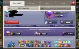 Vendo conta Clash of clã CV 12 full